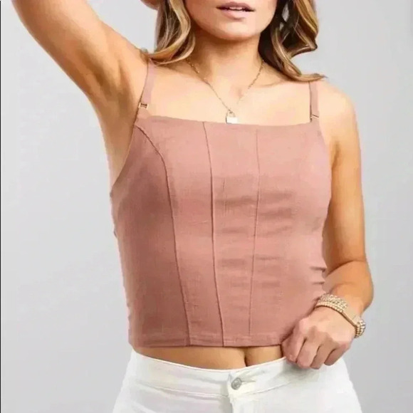 🆕 Free People Intimately Back on Track cropped top M🆕 - Picture 2 of 11